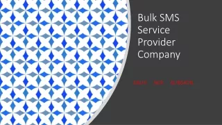 bulk sms service provider company