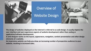 6 Component That Affects Website Designing and Development
