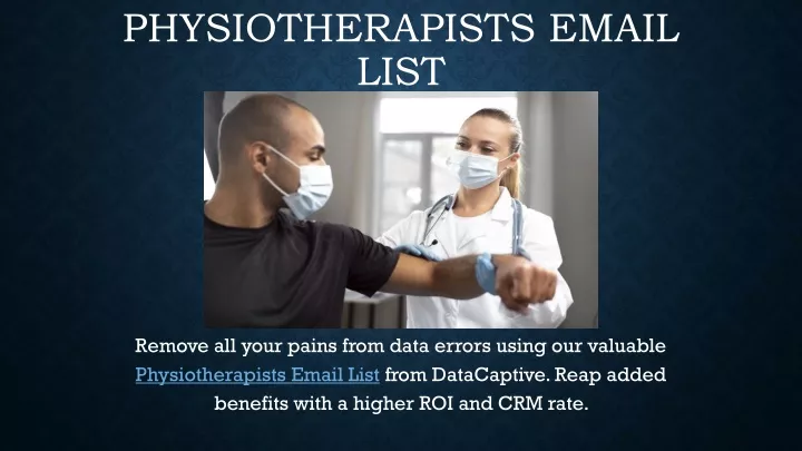 physiotherapists email list