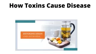 How Toxins Cause Disease