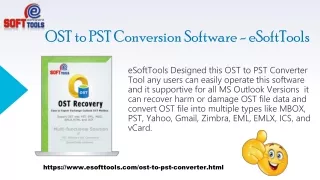 OST to PST Conversion Software