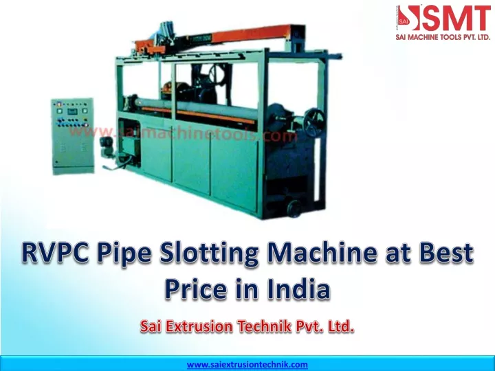 rvpc pipe slotting machine at best price in india