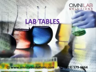 lab tables