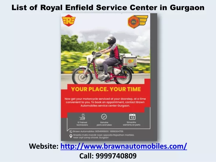 sanath nagar royal enfield service center