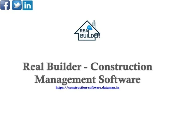 Real Estate Management Software | Real Estate ERP & CRM Software India