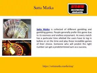 satta matka