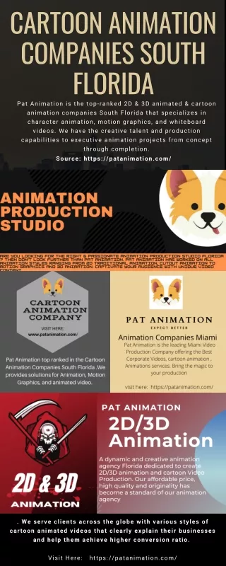 Creative Animation Production Studio Florida