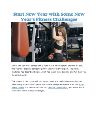 start new year with some new year s fitness