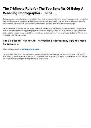 10 Fundamentals About wedding photographer You Didn't Learn in School