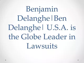 Ben Delanghe| Benjamin Delanghe