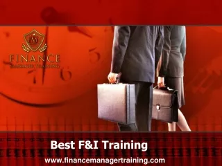 best f i training