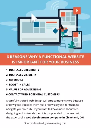 6 reasons why a functional website is important