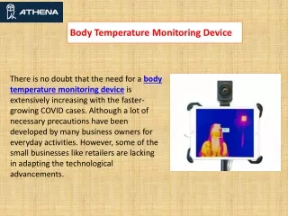 body temperature monitoring device