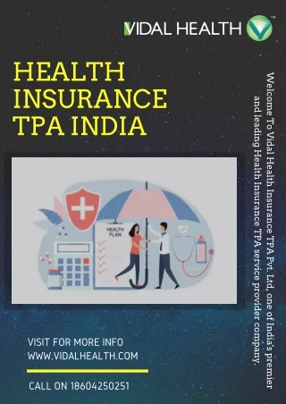 Best Health Insurance Tpa India