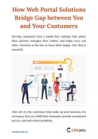 how web portal solutions bridge gap between