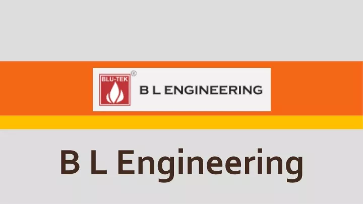 b l engineering