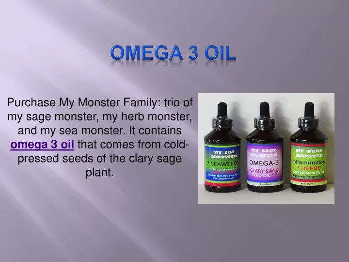 omega 3 oil