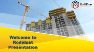 Rodidust Marketing & Distributions Pvt. Ltd.