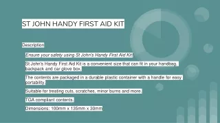 St John First Aid Kits - FeverMates