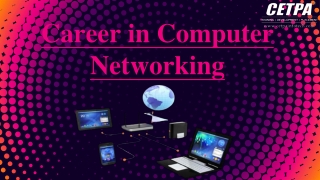career in computer networking