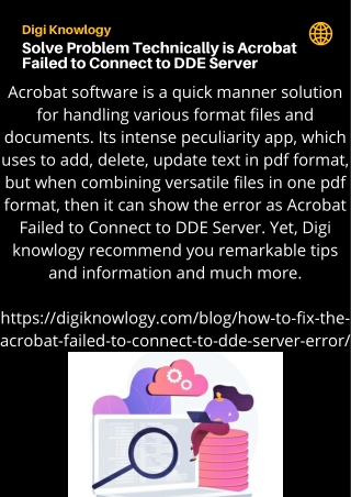 digi knowlogy solve problem technically