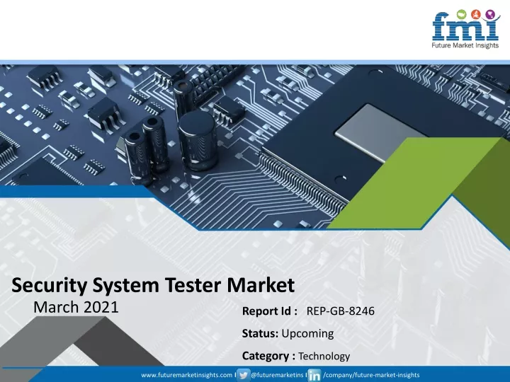 security system tester market