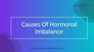 causes of hormonal imbalance