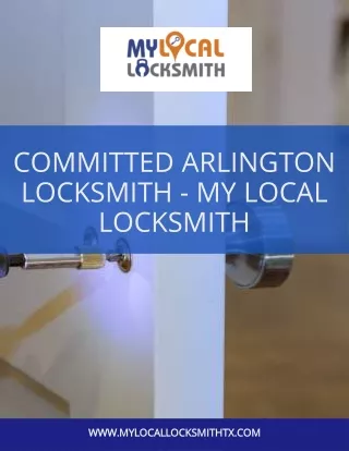 Locksmith Arlington TX