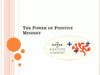 The Power of Positive Mindset - Zachary Morley St. Louis University