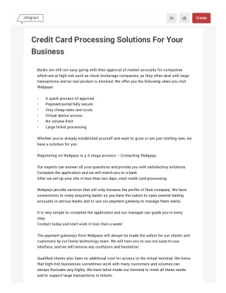 Credit Card Processing Solutions For Your Business