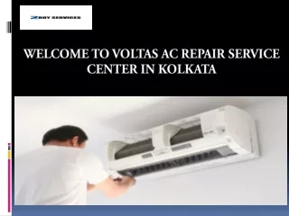 Voltas AC  Service Center in Kolkata | Call : 8335903525