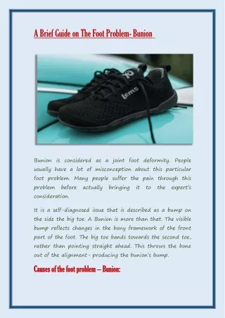 abriefguideonthefootproblem bunion