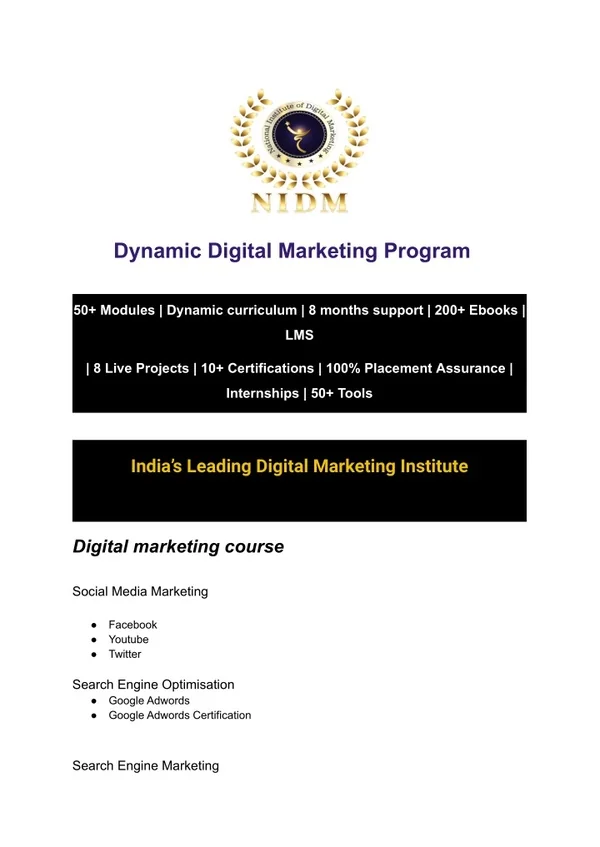 digital marketing