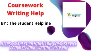 Coursework Writing Help