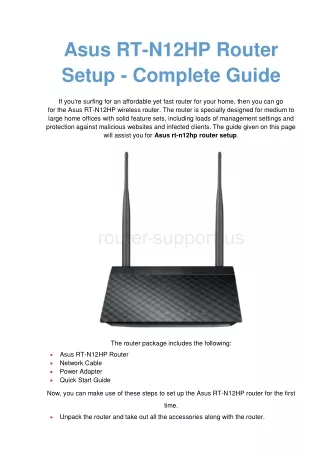 asus rt n12hp router setup complete guide
