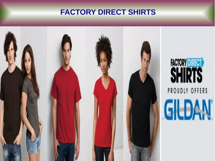 factory direct shirts