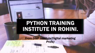 python training institute in rohini
