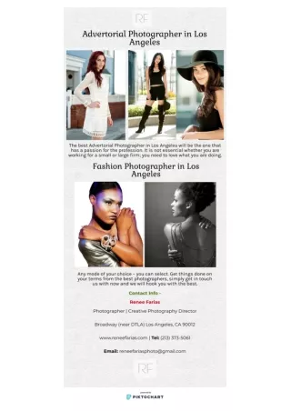 Advertorial Photographer in Los Angeles