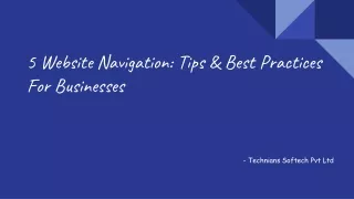 5 Website Navigation_ Tips & Best Practices For Businesses