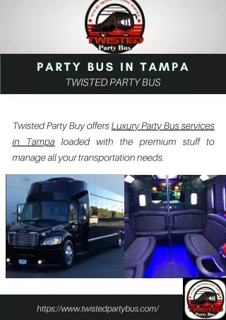 Best Party Bus in Tampa