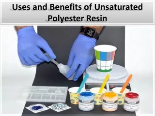 uses and benefits of unsaturated polyester resin