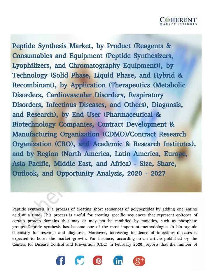 peptide synthesis market by product reagents