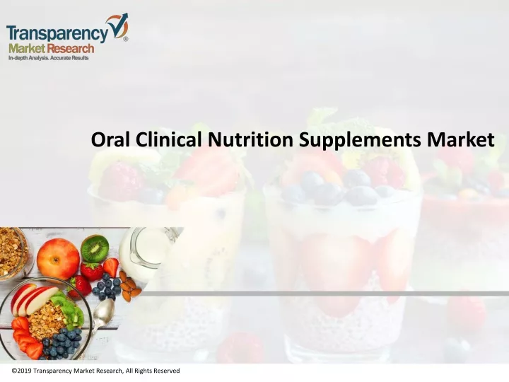 oral clinical nutrition supplements market