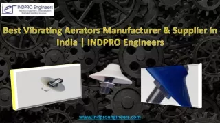 best vibrating aerators manufacturer supplier