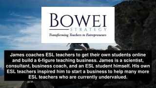 james coaches esl teachers to get their