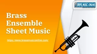 Brass Ensemble Sheet Music