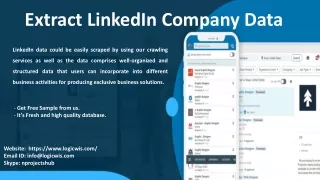 extract linkedin company data
