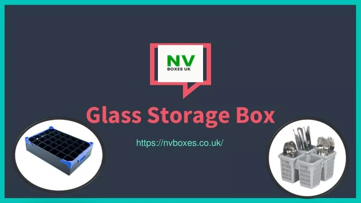 glass storage box