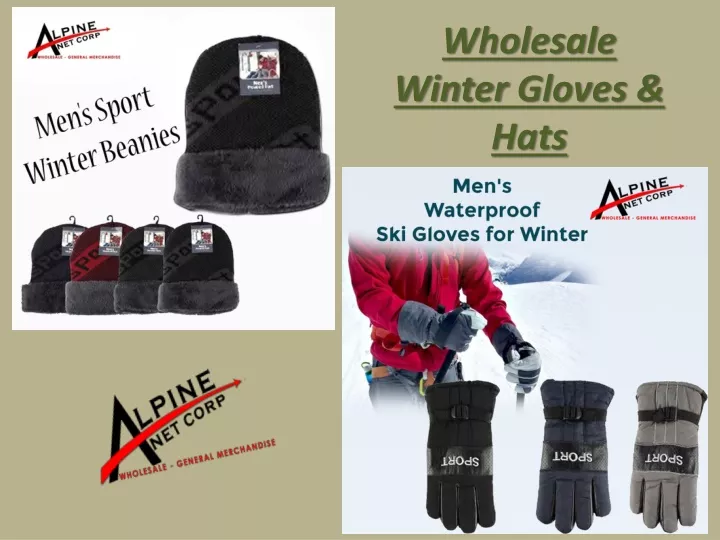 wholesale winter gloves hats