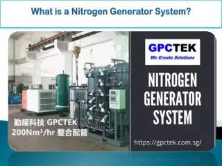 what is a nitrogen generator system